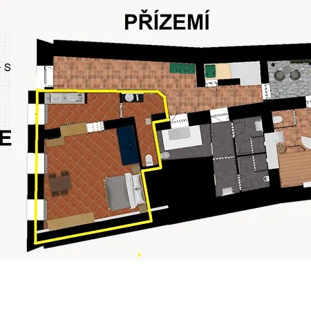 řehořův Dům Ubytování v soukromí